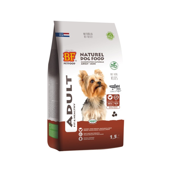 Biofood Adult Mini Hundefutter - 1,5 kg