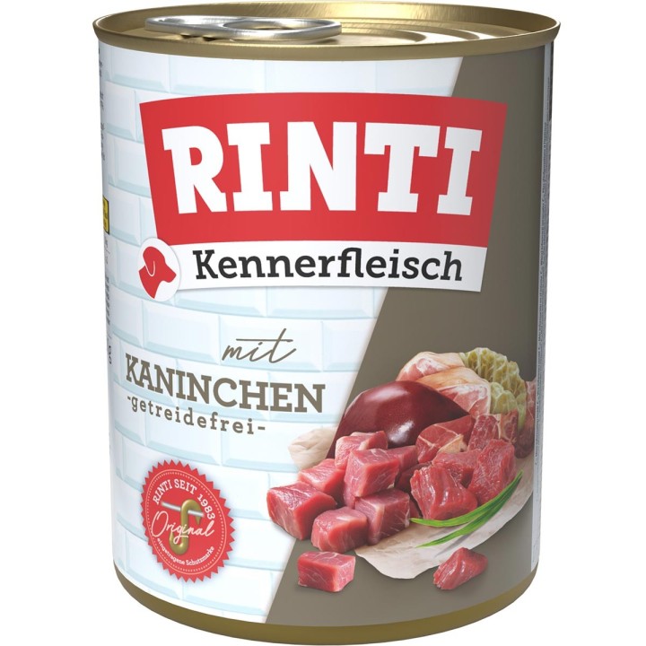Rinti Kennerfleisch Kaninchen 12x800 g