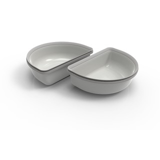 SureFeed® Halbschalen, grau