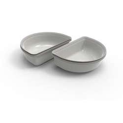 SureFeed® Halbschalen, grau