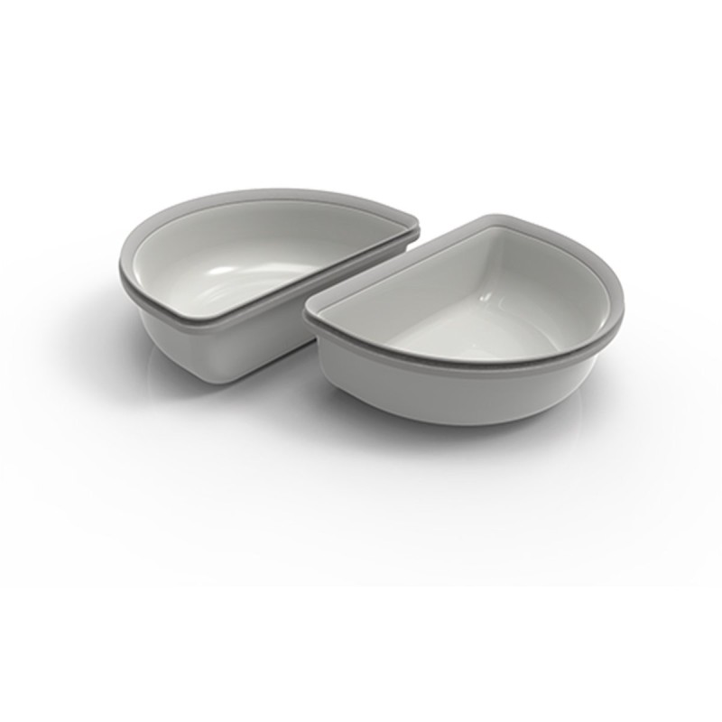 SureFeed® Halbschalen, grau