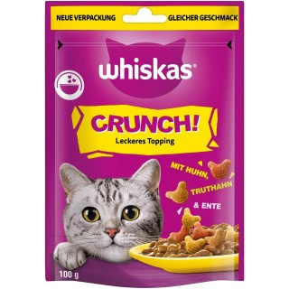 Whiskas Crunch Huhn, Truthahn & Ente 100 g