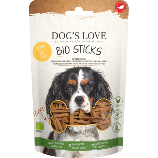 DOG'S LOVE Soft Sticks BIO Huhn - 150 g