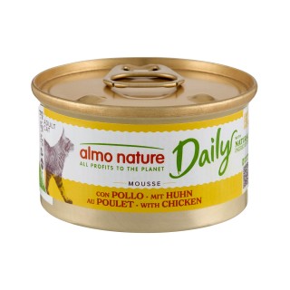 Almo Nature Daily Menu Mousse Katzenfutter - Dosen - Huhn - 24 x 85 g