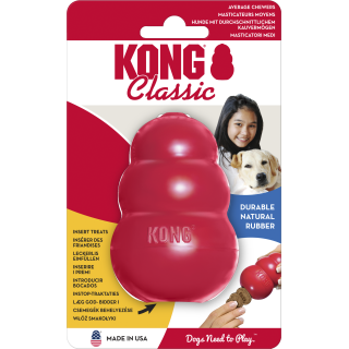Hundespielzeug KONG Classic rot - XL