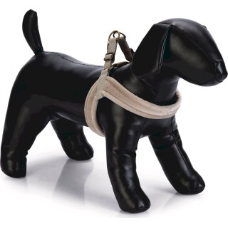 Designed by Lotte Hundegeschirr Velura Grau - M