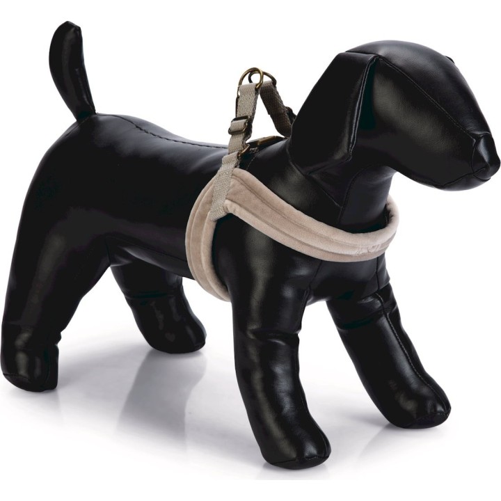 Designed by Lotte Hundegeschirr Velura Grau - M