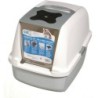 Catit Katzentoilette mit Abdeckung - grau
