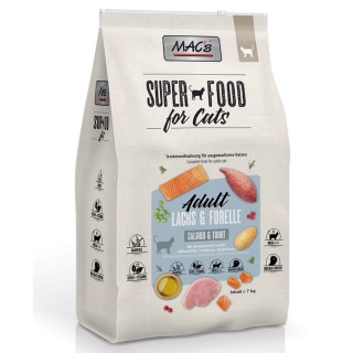 MAC's Superfood for Cats Adult Lachs & Forelle - 7 kg