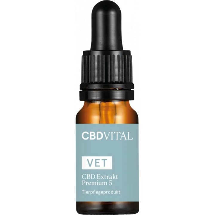 VET CBD Extrakt Premium 5 - 10 ml