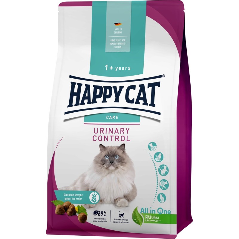 Happy Cat Trockenfutter Care Urinary Control - 1,3 kg
