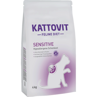 Kattovit Sensitive Trockenfutter - 4 kg