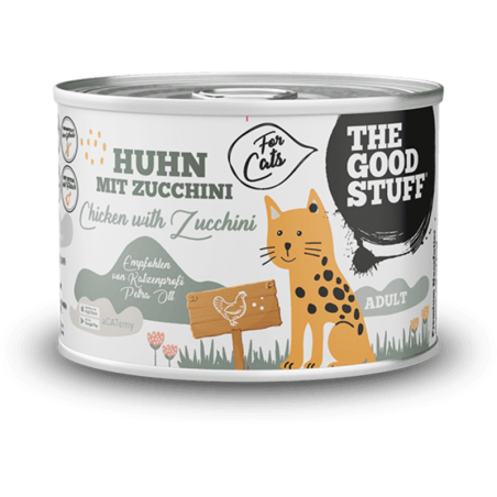 The Goodstuff HUHN & ZUCCHINI Adult Katzen Nassfutter - 200 g