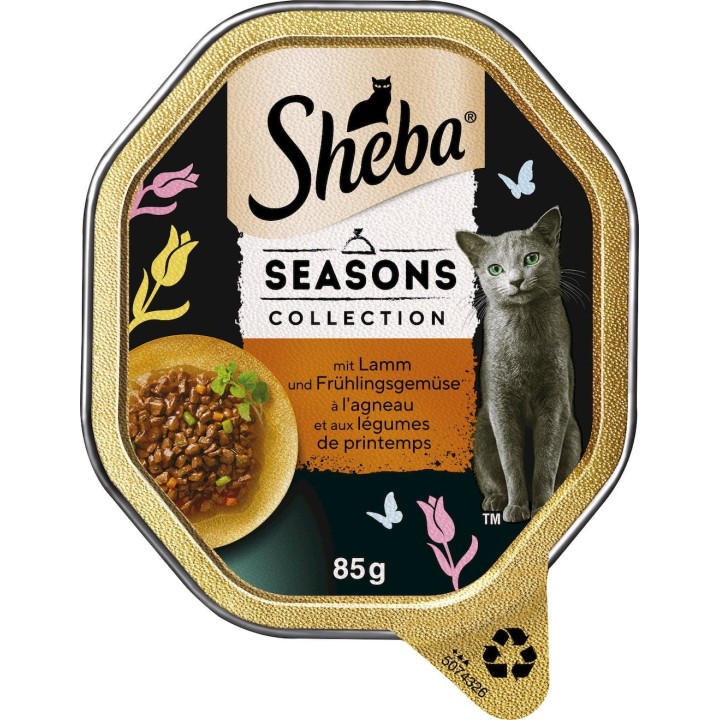 Sheba Schale Seasons Collection in Sauce - Frühling Edition