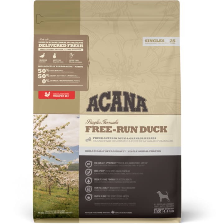 ACANA™ Dog Free-Run Duck 'Single Formula' - 2 kg