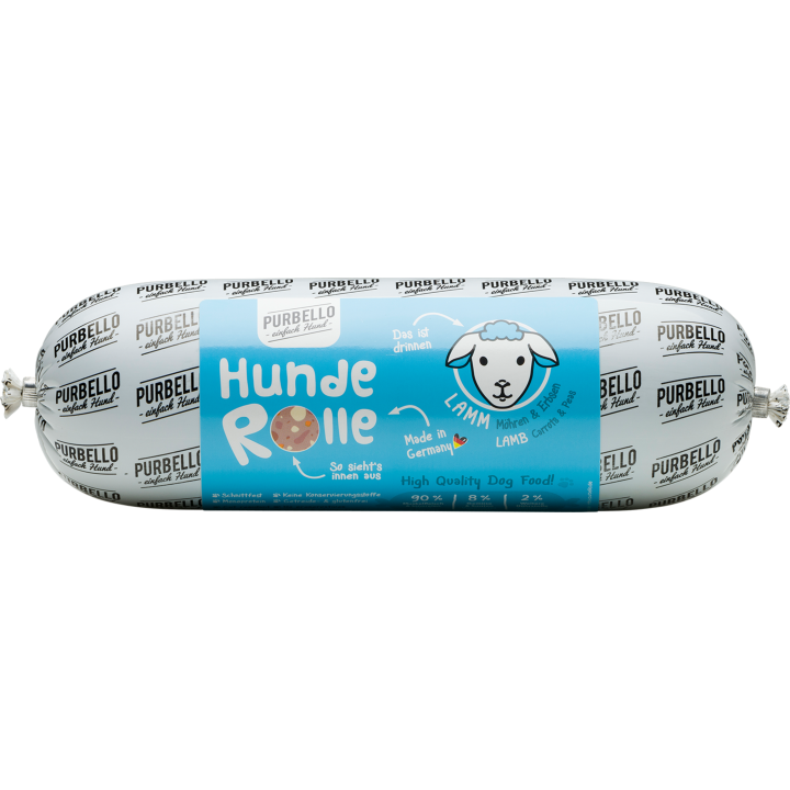 Purbello Hundewurst Lamm - 800 g