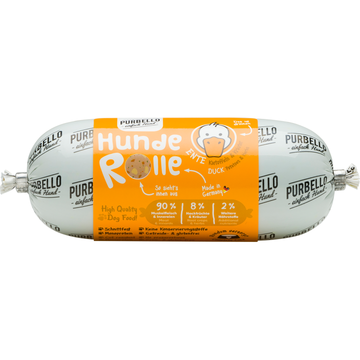 Purbello Hundewurst Ente - 200 g