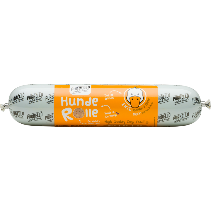 Purbello Hundewurst Ente - 400 g