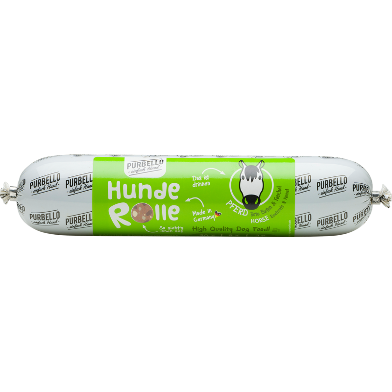Purbello Hundewurst Pferd - 400 g
