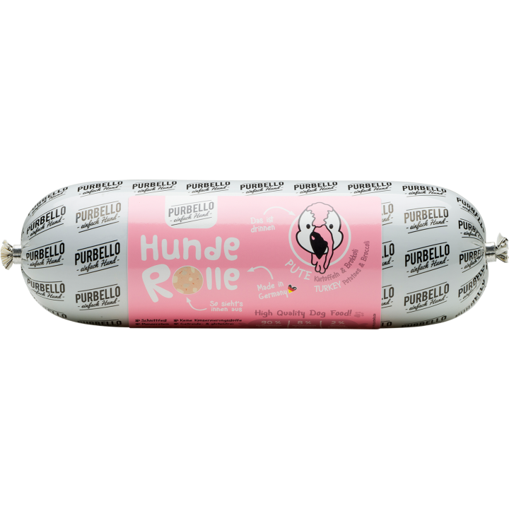 Purbello Hundewurst Pute - 800 g