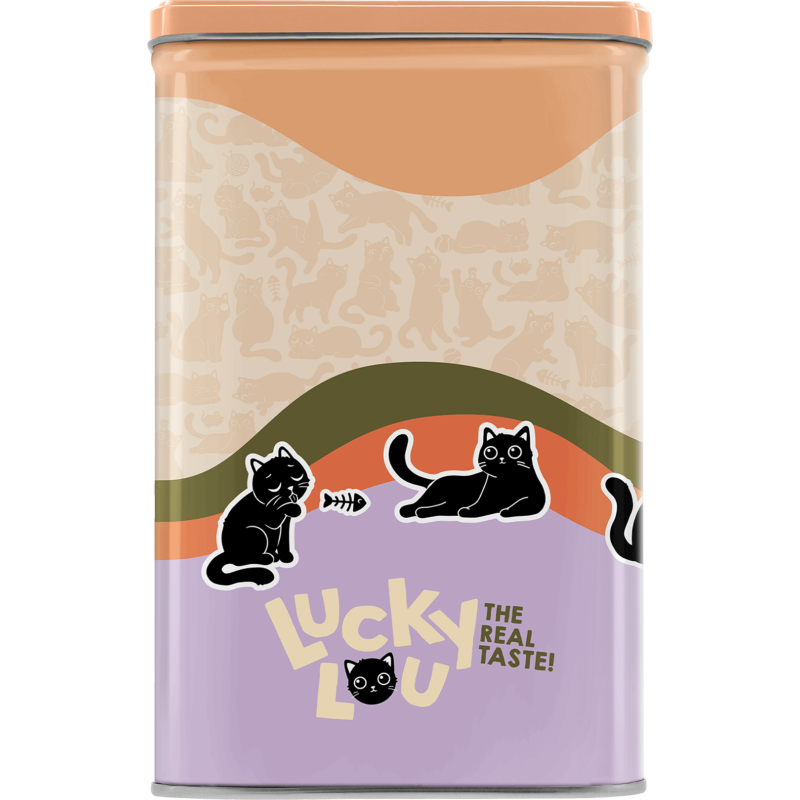 Lucky Lou Vorratsdose Trockenfutter gefüllt - 1 Stk