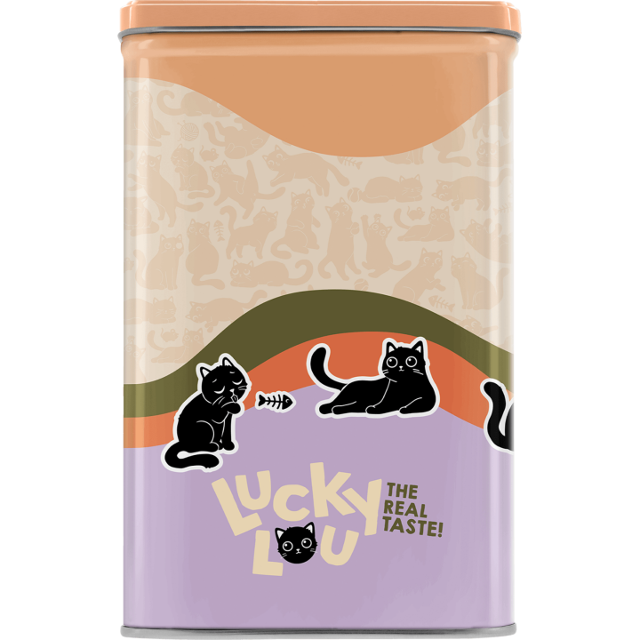 Lucky Lou Vorratsdose Trockenfutter gefüllt - 1 Stk
