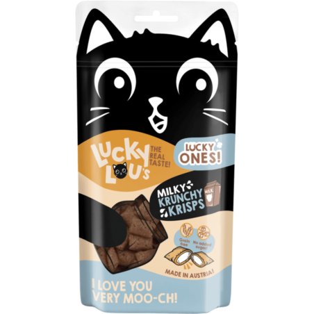 Lucky Ones Krunchy Krisps Milch - 60 g