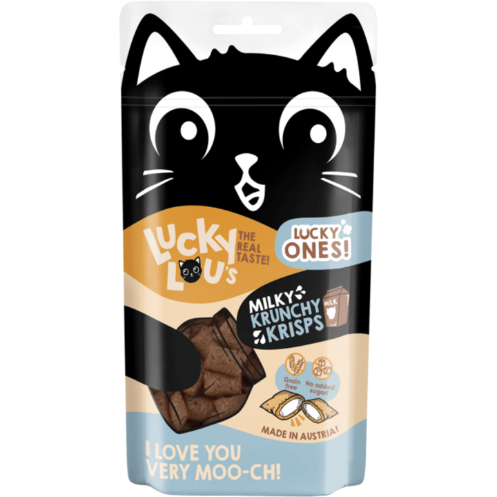 Lucky Ones Krunchy Krisps Milch - 60 g