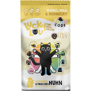 Lucky Lou Food Code Kitten Geflügel & Huhn - 340 g