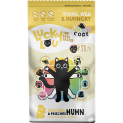 Lucky Lou Food Code Kitten Geflügel & Huhn - 340 g
