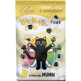 Lucky Lou Food Code Kitten Geflügel & Huhn - 750 g