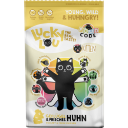 Lucky Lou Food Code Kitten Geflügel & Huhn - 750 g