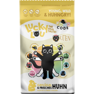 Lucky Lou Food Code Kitten Geflügel & Huhn - 1,70 kg