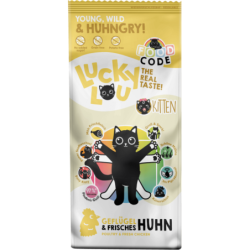 Lucky Lou Food Code Kitten Geflügel & Huhn - 3 kg