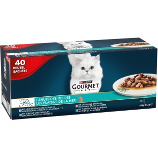 Gourmet Perle Genuss des Meeres 40x85g - 3.400 g