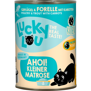 Lucky Lou Lifestage Kitten Geflügel & Forelle - 400 g