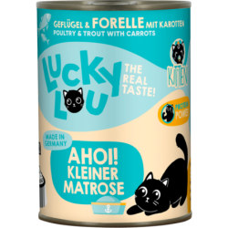 Lucky Lou Lifestage Kitten Geflügel & Forelle - 400 g