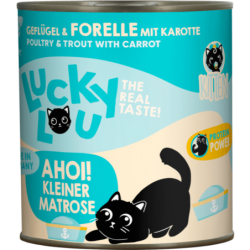 Lucky Lou Lifestage Kitten Geflügel & Forelle - 800 g