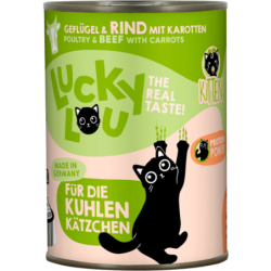 Lucky Lou Lifestage Kitten Geflügel & Rind - 400 g