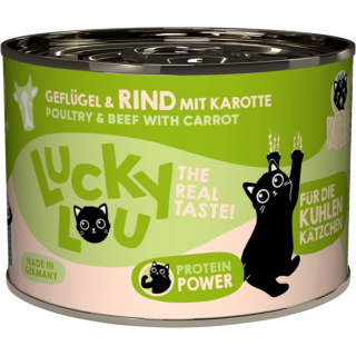 Lucky Lou Lifestage Kitten Geflügel & Rind - 200 g