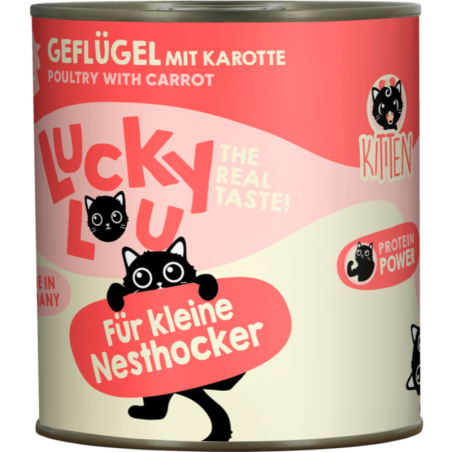 Lucky Lou Lifestage Kitten Geflügel - 800 g