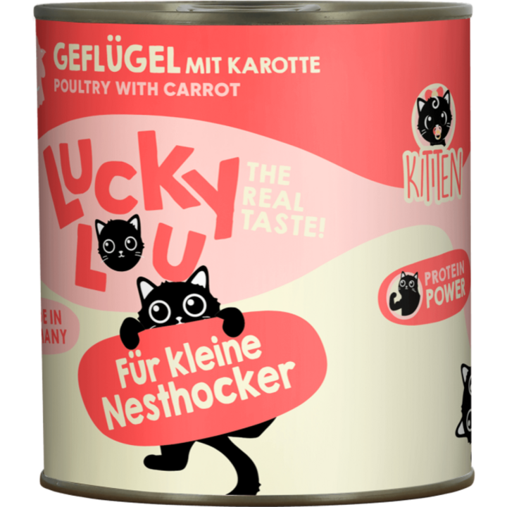 Lucky Lou Lifestage Kitten Geflügel - 800 g