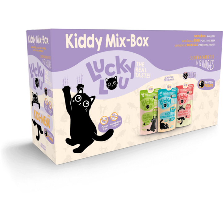 Lucky Lou Lifestage Kitten Mix-Box - 12x125g