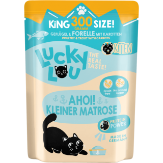 Lucky Lou Lifestage Pouch Kitten Geflügel & Forelle - 300 g