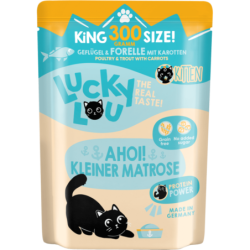 Lucky Lou Lifestage Pouch Kitten Geflügel & Forelle - 300 g