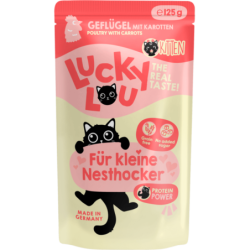 Lucky Lou Lifestage Pouch Kitten Geflügel - 125 g