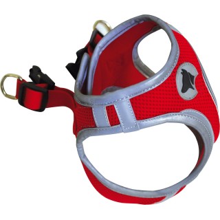 Croci Hiking Geschirr REFLECTIVE Rot - S