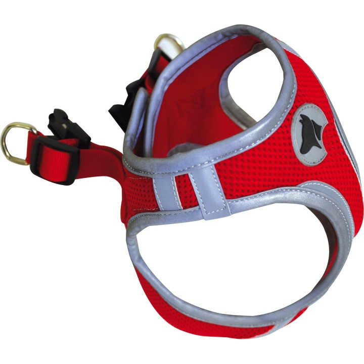 Croci Hiking Geschirr REFLECTIVE Rot - S