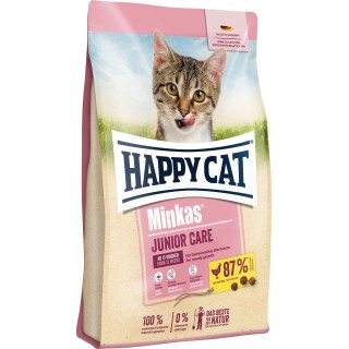 Happy Cat Trockenfutter Minkas Junior Care Geflügel - 1,5 kg