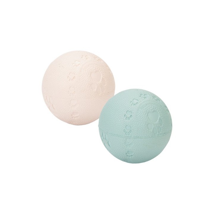 Beeztees Welpen-Gummi-Spielball - Rosa